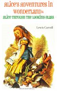 eBook: Alice's Adventures in Wonderland & Alice Through the Looking-Glass (Illustrated Edition)
