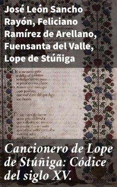 eBook: Cancionero de Lope de Stúñiga: Códice del siglo XV.