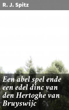 eBook: Een abel spel ende een edel dinc van den Hertoghe van Bruyswijc