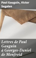 eBook: Lettres de Paul Gauguin à Georges-Daniel de Monfreid
