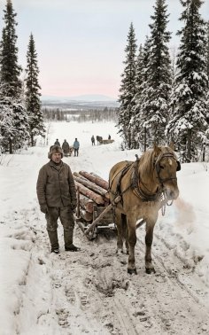 eBook: Airiselän tukinajossa: Kuvaus Lapin rajoilta