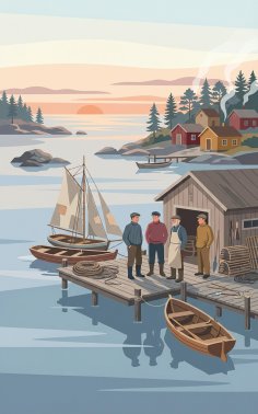 eBook: Bergön pyyntimiehet