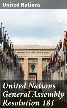 eBook: United Nations General Assembly Resolution 181