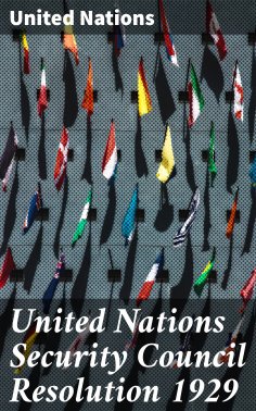 eBook: United Nations Security Council Resolution 1929