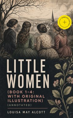 ebook: Little Women (Book 1-4: With Original Illustration) (Annotated)