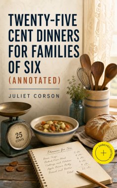 eBook: Twenty-Five Cent Dinners for Families of Six (Annotated)