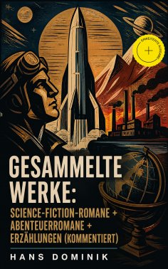 ebook: Gesammelte Werke: Science-Fiction-Romane + Abenteuerromane + Erzählungen (Kommentiert)