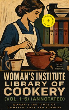 ebook: Woman's Institute Library of Cookery (Vol. 1-5) (Annotated)
