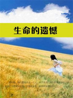 ebook: 生命的遗憾