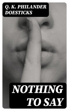 eBook: Nothing to Say