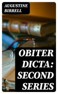 eBook: Obiter Dicta: Second Series