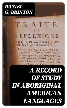 eBook: A Record of Study in Aboriginal American Languages