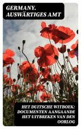 ebook: Het Duitsche Witboek: Documenten aangaande het uitbreken van den oorlog