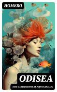 eBook: Odisea (Con Ilustraciones de John Flaxman)