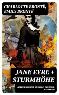 ebook: Jane Eyre + Sturmhöhe (Zweisprachige Ausgabe: Deutsch-Englisch)