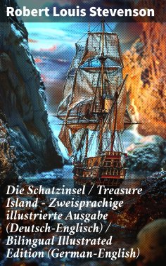 eBook: Die Schatzinsel / Treasure Island - Zweisprachige illustrierte Ausgabe (Deutsch-Englisch) / Bilingua