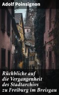 ebook: Rückblicke auf die Vergangenheit des Stadtarchivs zu Freiburg im Breisgau