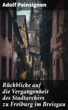 ebook: Rückblicke auf die Vergangenheit des Stadtarchivs zu Freiburg im Breisgau