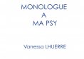 eBook: Monologue à ma psy