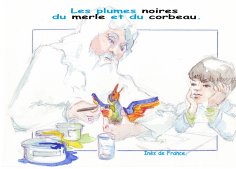 eBook: Les plumes noires du merle et  du corbeau