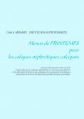 eBook: Menus de printemps pour les coliques néphrétiques calciques