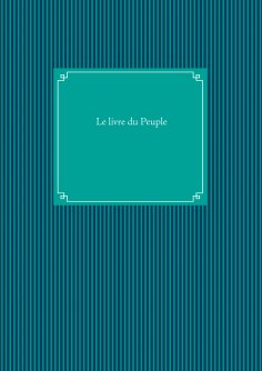 ebook: Le livre du Peuple