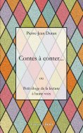 eBook: Contes à conter...