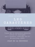 ebook: Les Caractères