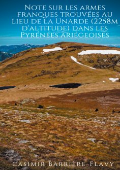 eBook: Note sur les armes franques trouvées au lieu de la Unarde (2258m d'altitude) dans les Pyrénées ariég