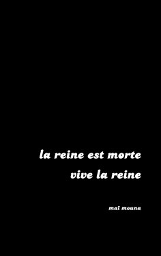 eBook: la reine est morte vive la reine
