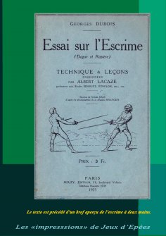 eBook: Essai sur l'Escrime (Dague et Rapière)