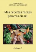 eBook: Mes recettes faciles pauvres en sel.