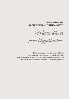 eBook: Menus d'hiver pour l'hypertension.