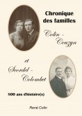eBook: Chronique des familles Colin-Couzyn et Scordel-Colombet