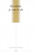 ebook: En vérité, je vous le dis