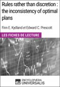 ebook: Rules rather than discretion : the inconsistency of optimal plans de Finn E. Kydland et Edward C. Pr