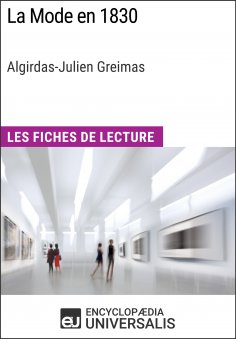 eBook: La Mode en 1830 d'Algirdas-Julien Greimas