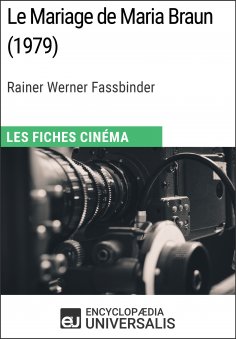 ebook: Le Mariage de Maria Braun de Rainer Werner Fassbinder