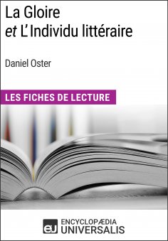 ebook: La Gloire et L'Individu littéraire de Daniel Oster