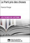 eBook: Le Parti pris des choses de Francis Ponge