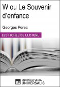 eBook: W ou Le Souvenir d'enfance de Georges Perec