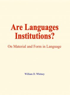 eBook: Are languages institutions?