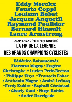 eBook: La fin de la légende des grands champions cyclistes