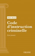 ebook: Code d'instruction criminelle