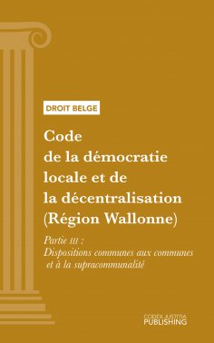 eBook: Code de la démocratie locale et de la décentralisation (Région Wallonne)