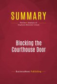 eBook: Summary: Blocking the Courthouse Door