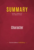 ebook: Summary: Character