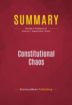 ebook: Summary: Constitutional Chaos
