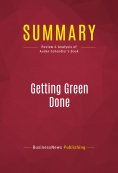 eBook: Summary: Getting Green Done
