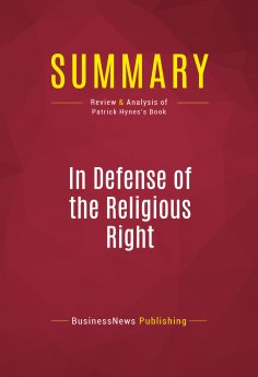 eBook: Summary: In Defense of the Religious Right